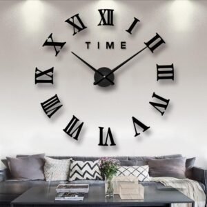 WOODEN CLOCK 12 INCHES NEEDLE