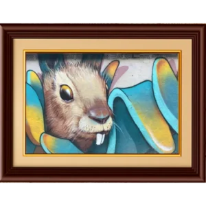Beautiful Rabbit painting