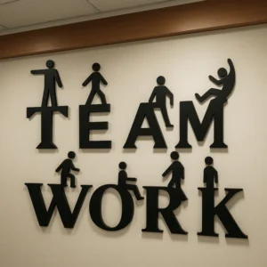 Teamwork 3D Decor (tw01)