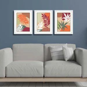Mountain-and-Botanical-wall-art