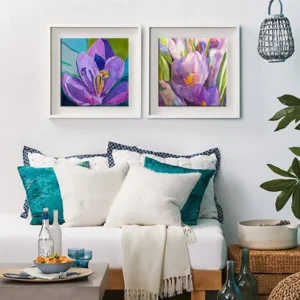Watercolor Crocus