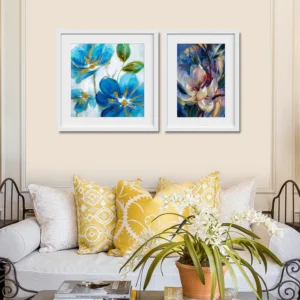 Pair of Floral Art 3