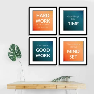 Set of 4 Motivational Quotes 02