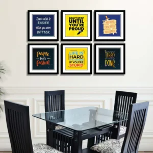 Set of 6 Framed Art 03