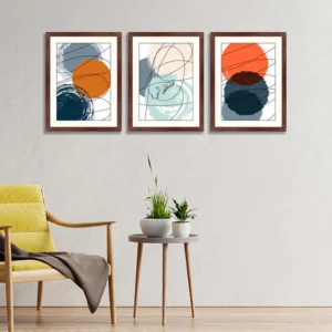Set of geometric shapes
