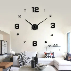 Acrylic Clock with 12 inch Needles