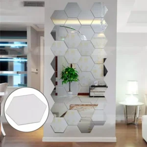 Acrylic Hexagon Mirror