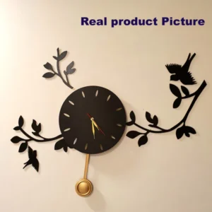 Birds on Branches Clock