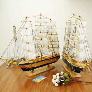 Decor Passat Tall Ship Wooden Model