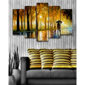 5 Pieces set Canvas Digitally Printed