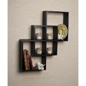 Intersecting Squares Shelf