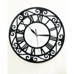 Elegant Round  Acrylic Clock